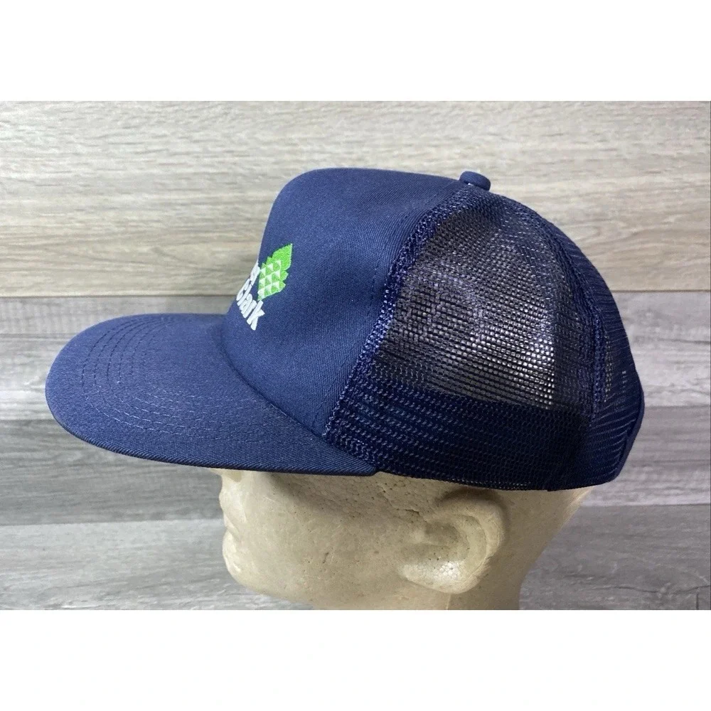 Royster Clark Mens K-Products‎ Hat Cap Green Logo Embroidered Adjustable VTG Y2K